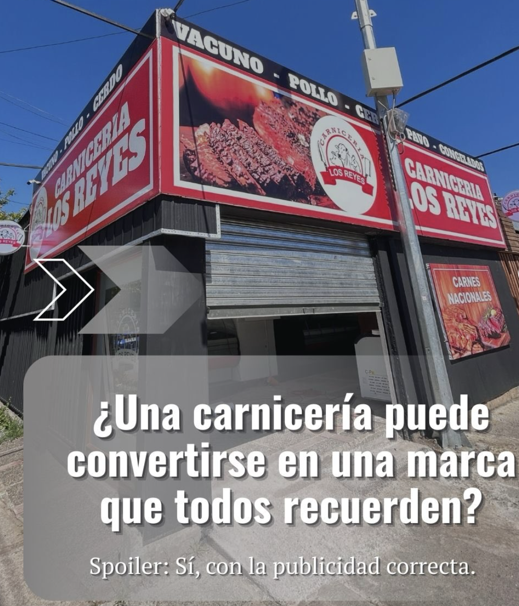 Presentación visual de marca con estética premium